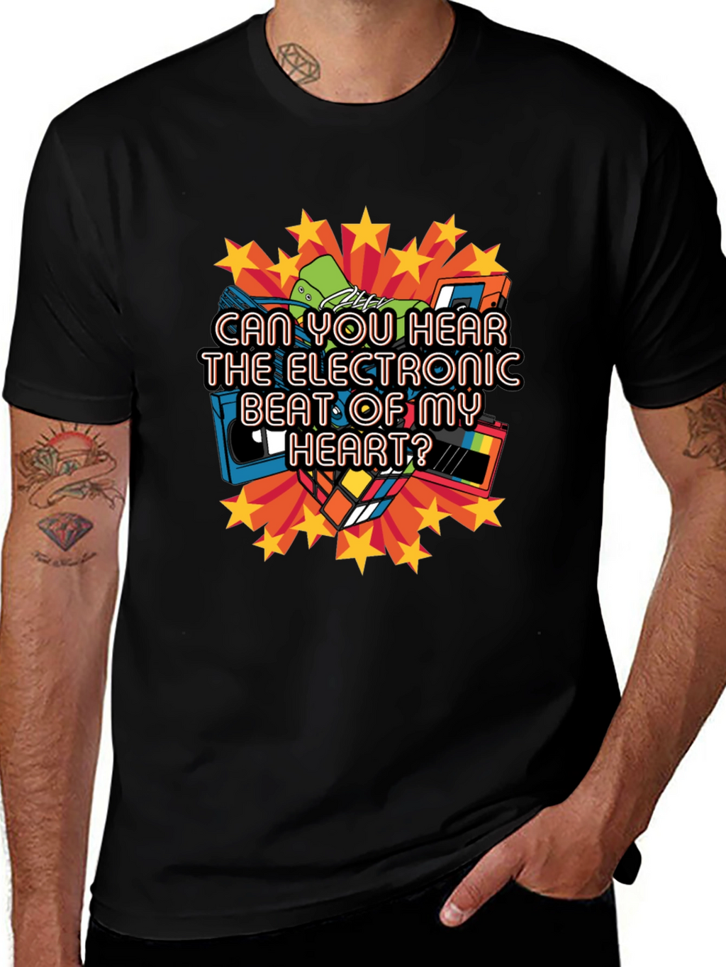 Electronic Heartbeat T-Shirt
