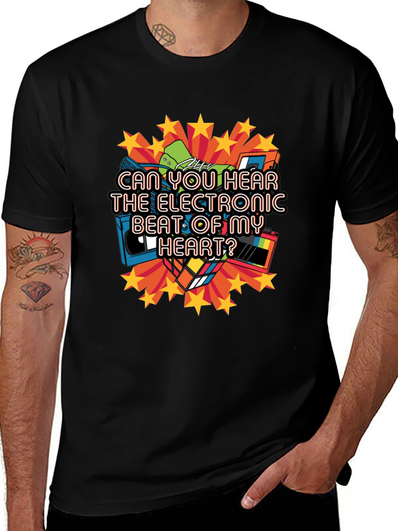 Electronic Heartbeat T-Shirt
