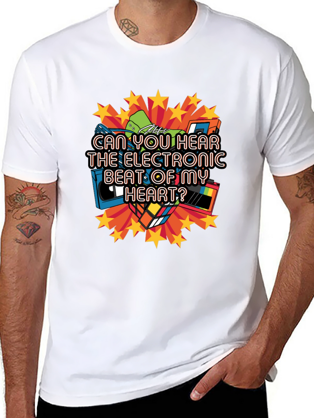 Electronic Heartbeat T-Shirt
