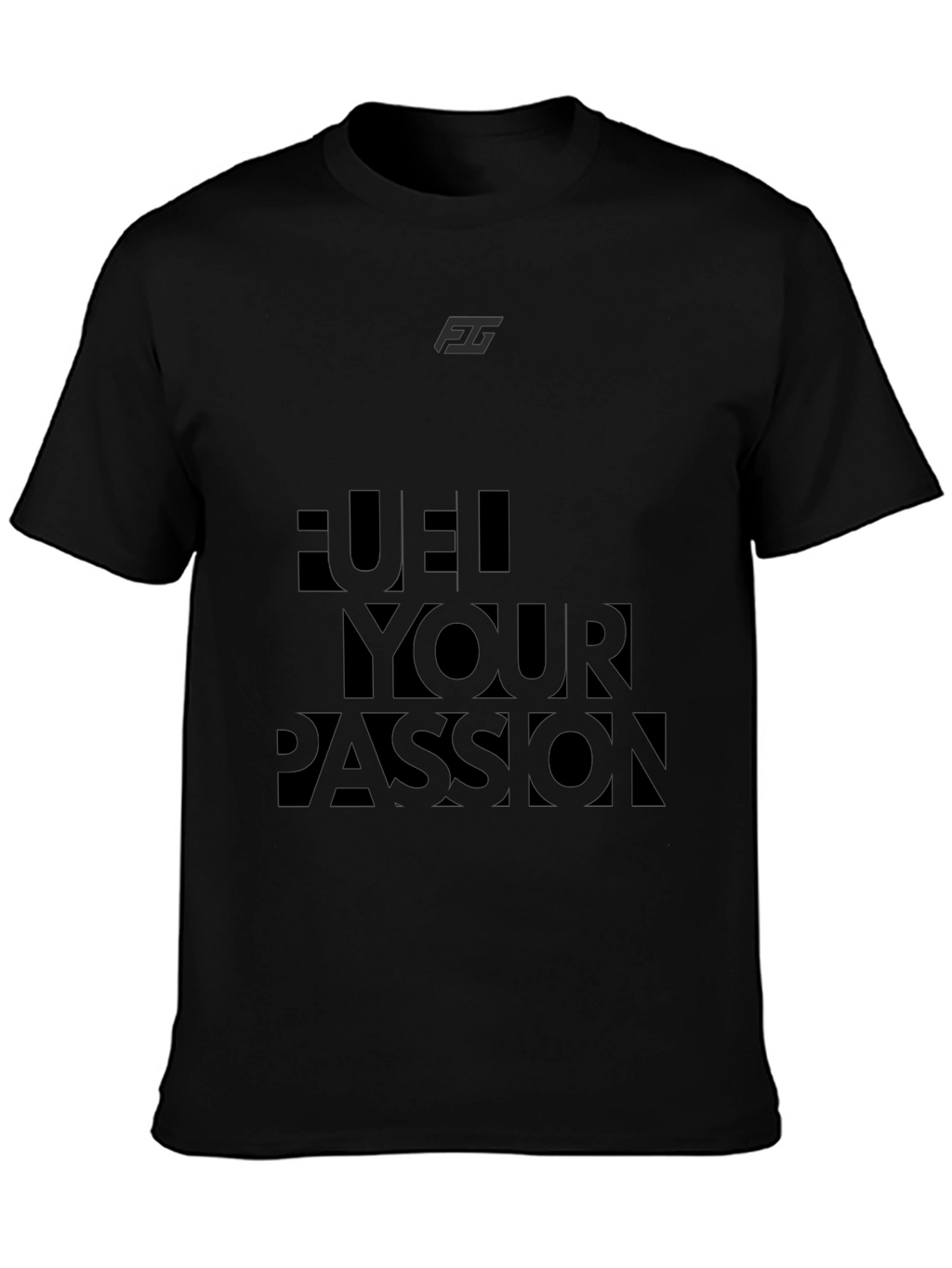 Fuel Your Passion Black Tee