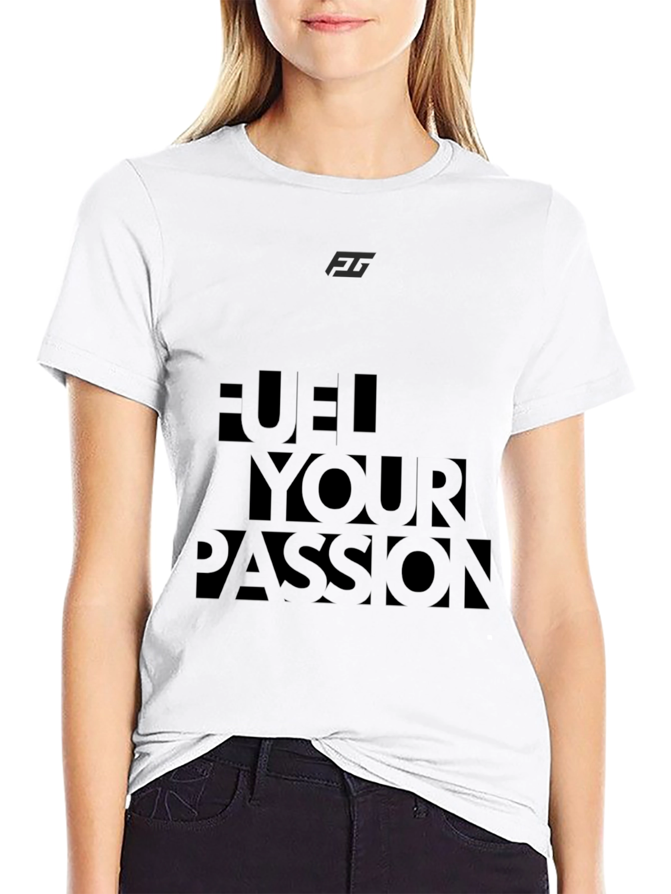 Fuel Your Passion Black Tee