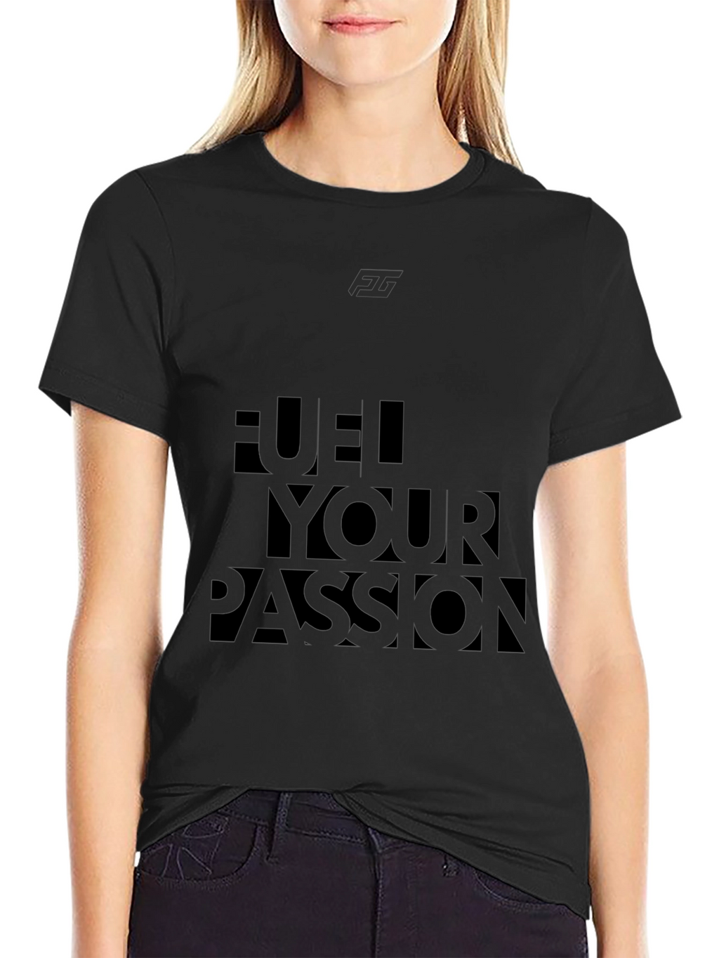 Fuel Your Passion Black Tee