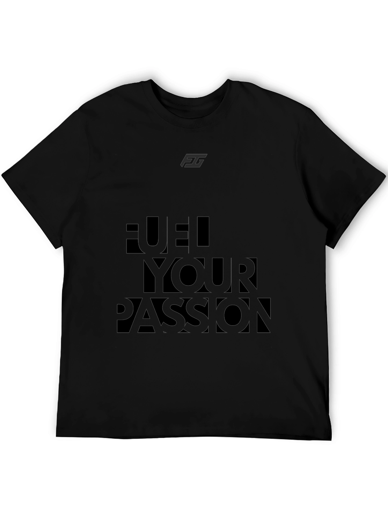 Fuel Your Passion Black Tee