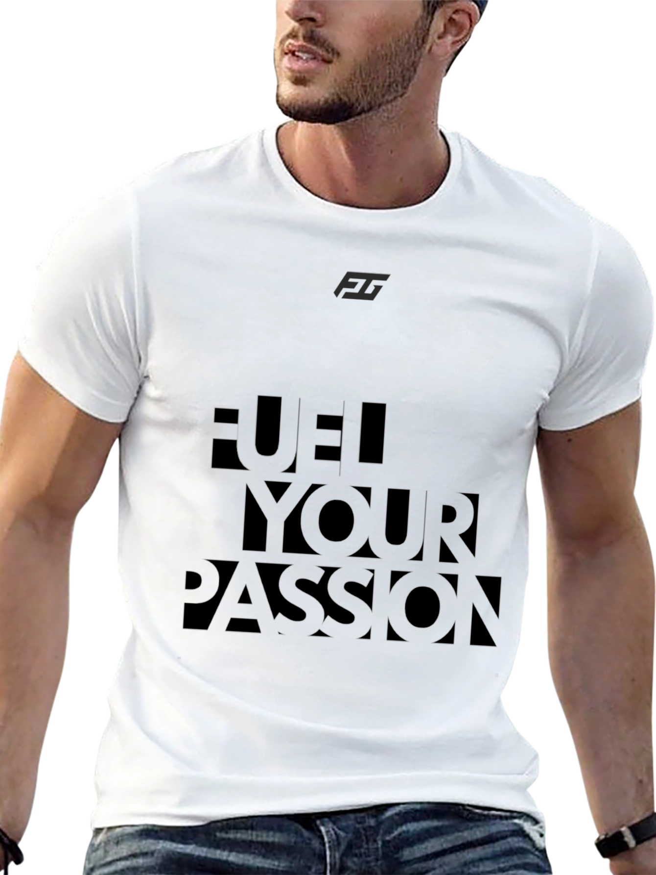 Fuel Your Passion Black Tee