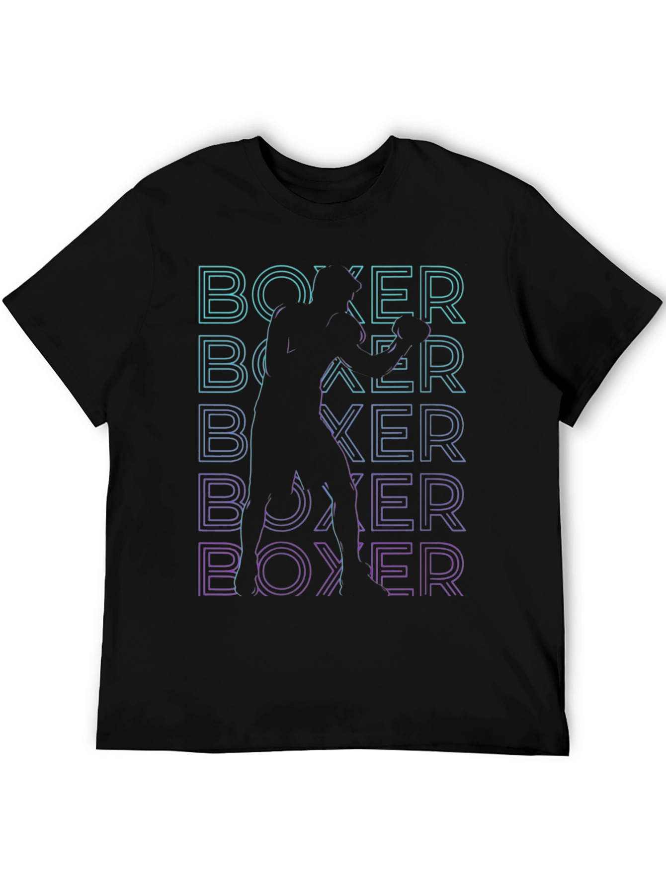 Boxer Graphic T-Shirt - Black