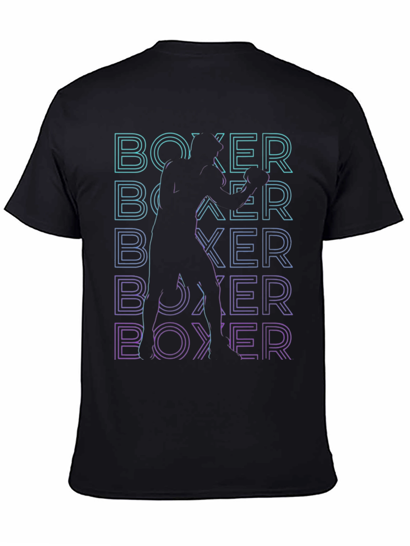 Boxer Graphic T-Shirt - Black
