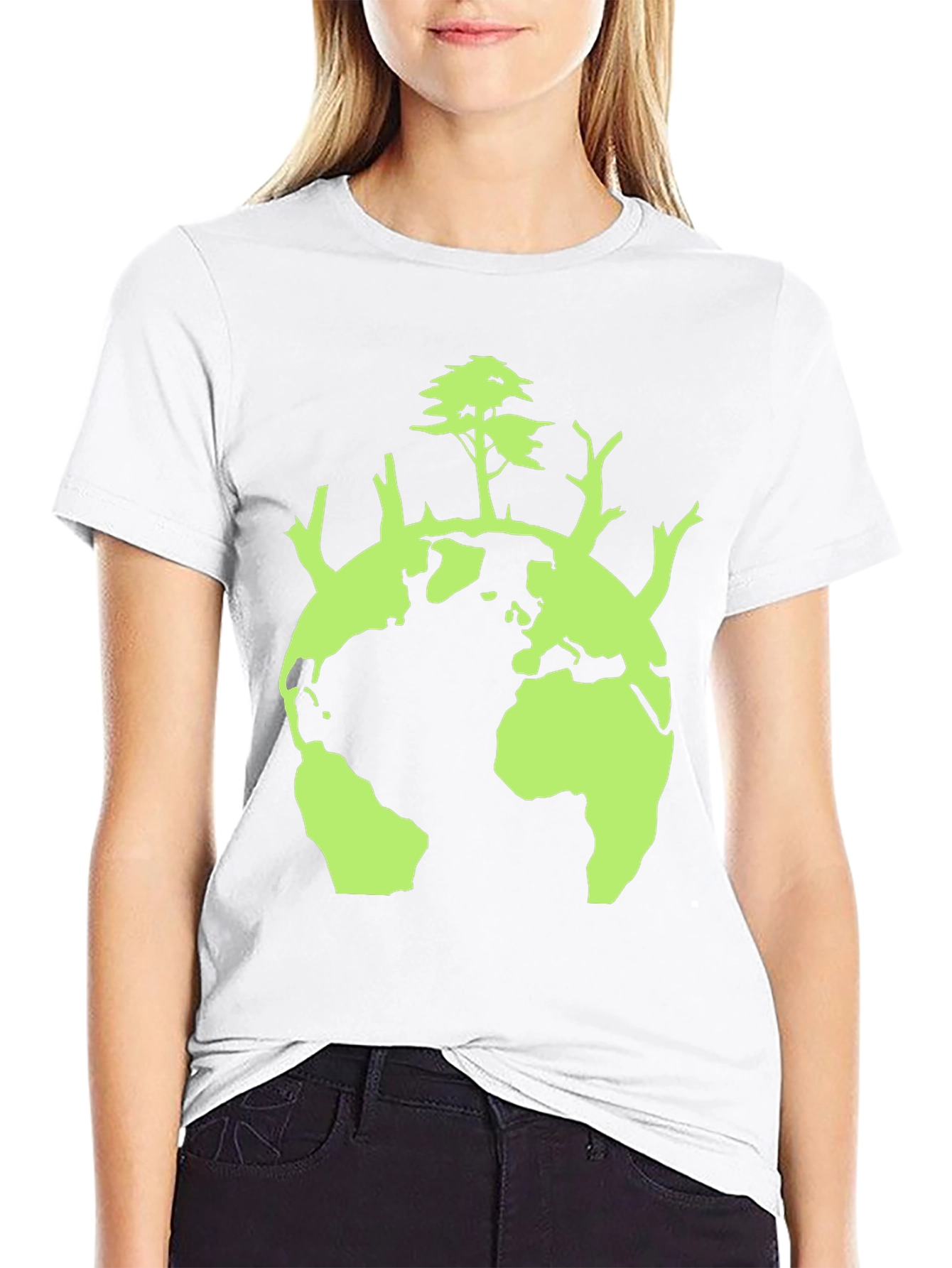 Earth Tree Graphic Tee - Eco-Friendly Design