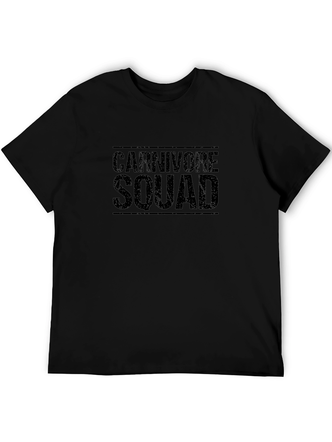 Carnivore Squad Black Graphic Tee - Unisex