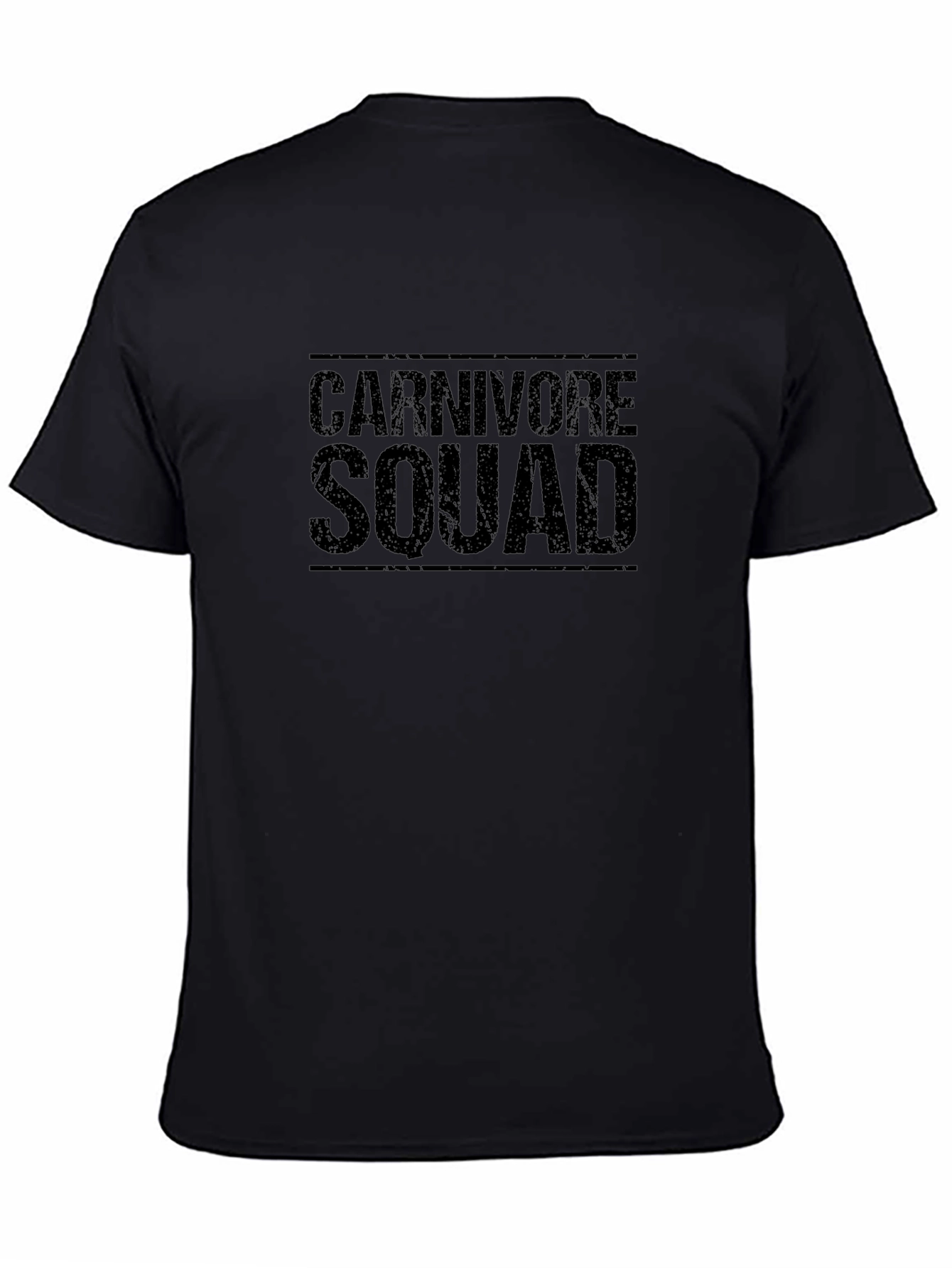 Carnivore Squad Black Graphic Tee - Unisex