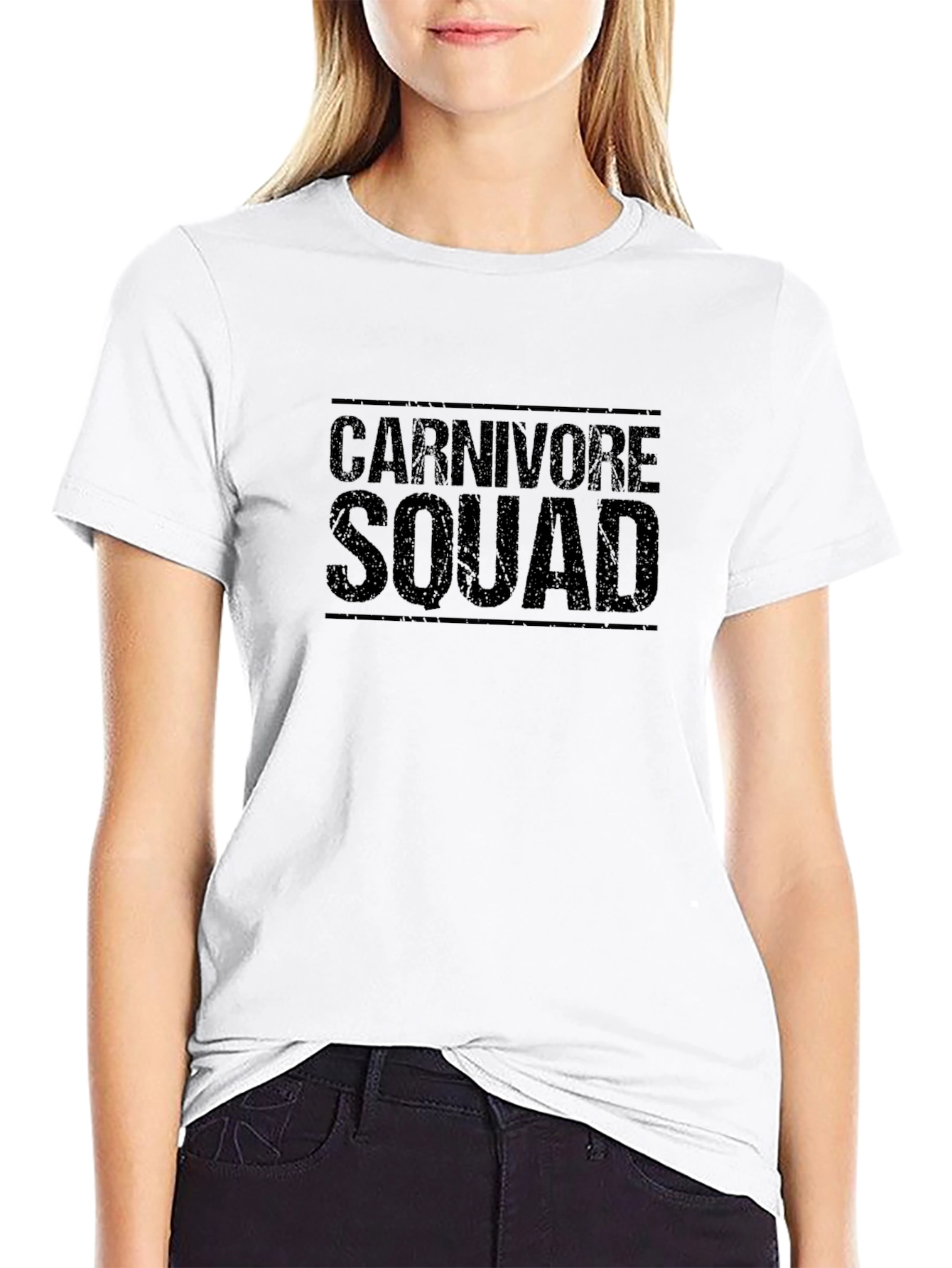Carnivore Squad Black Graphic Tee - Unisex