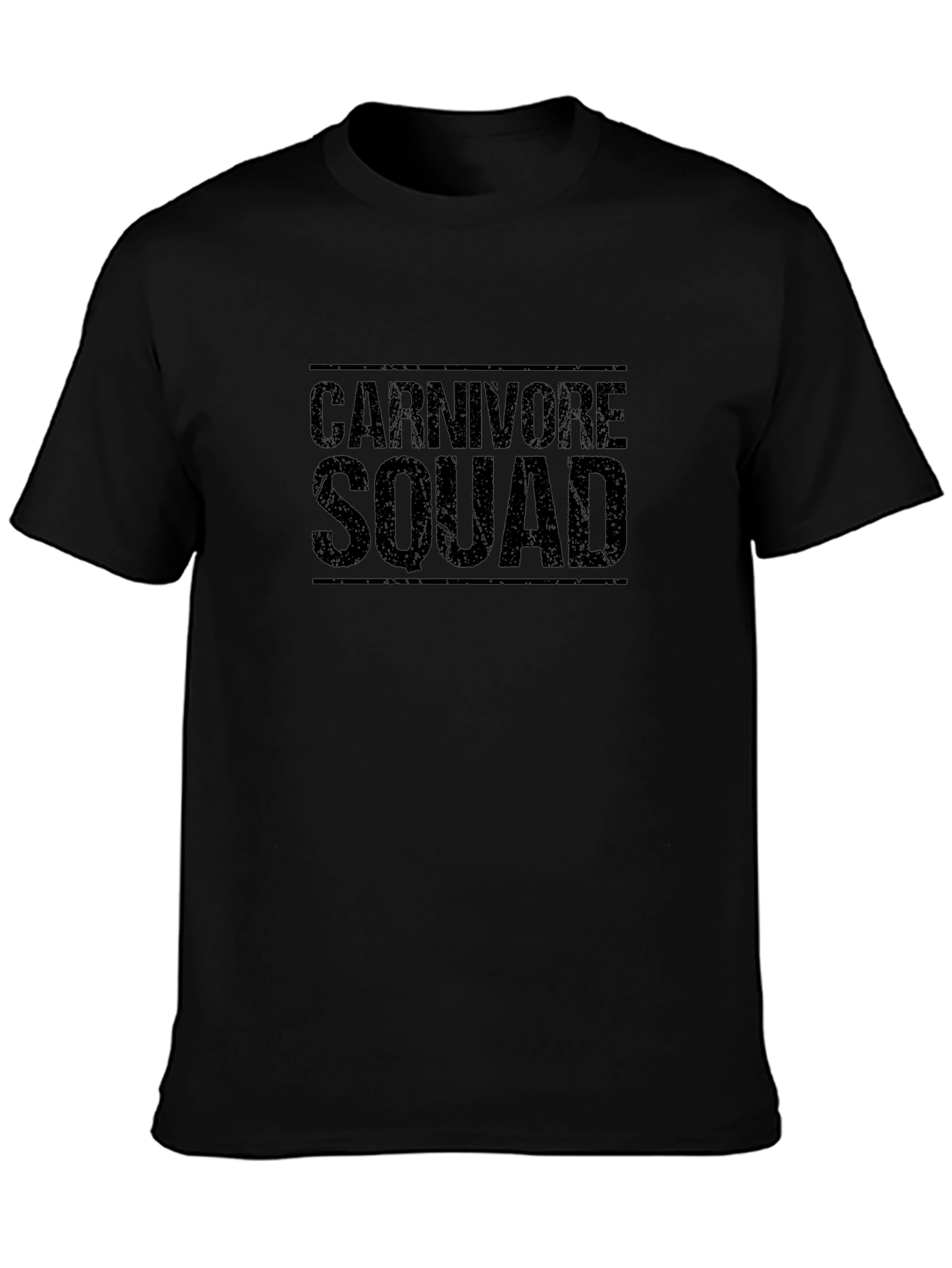 Carnivore Squad Black Graphic Tee - Unisex
