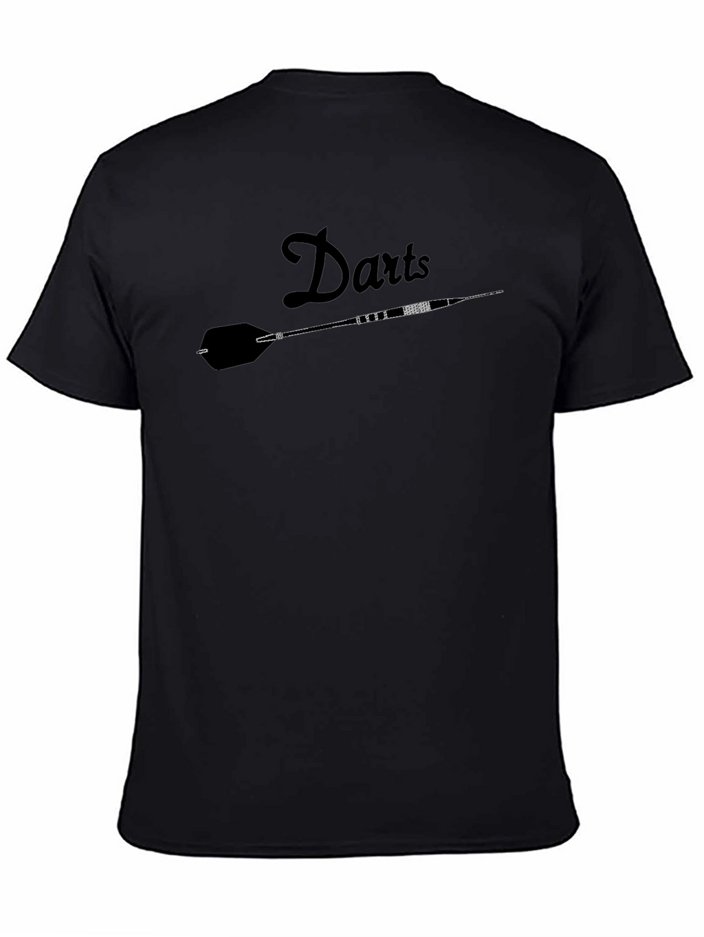 Darts Graphic T-Shirt - Casual Cotton Tee