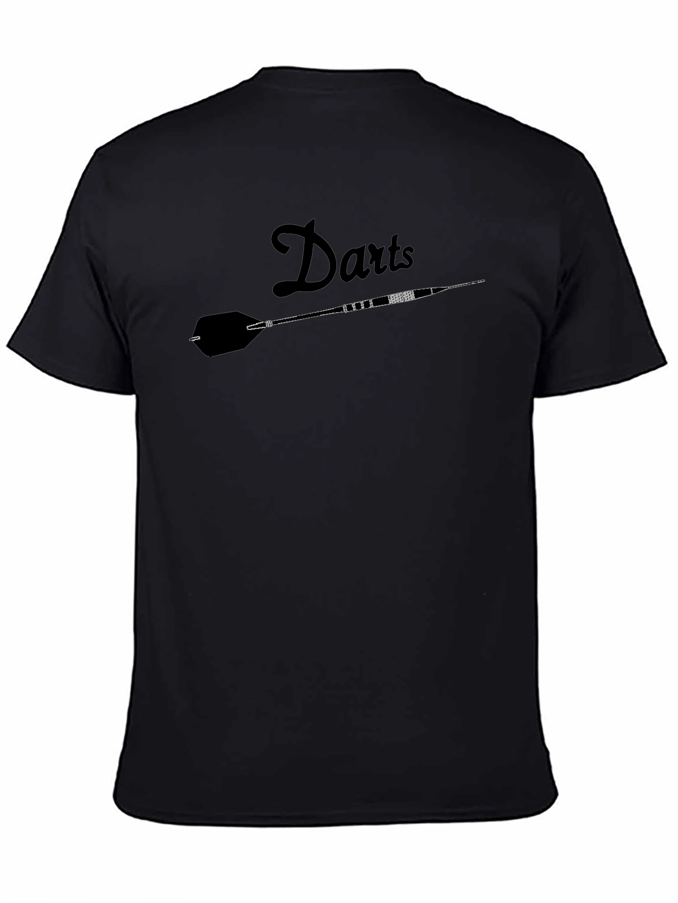 Darts Graphic T-Shirt - Casual Cotton Tee