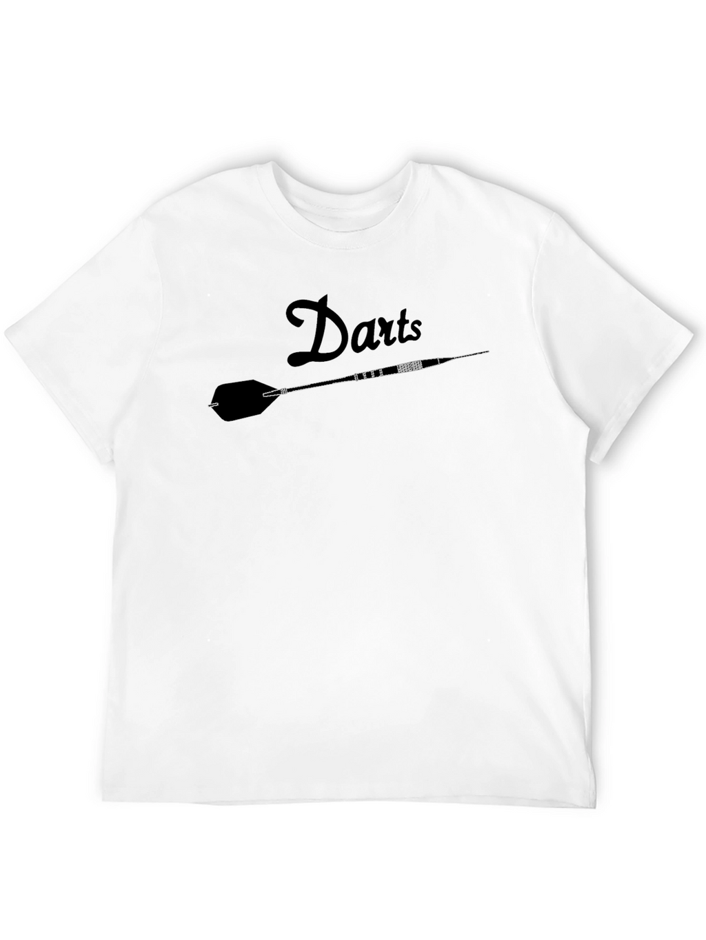 Darts Graphic T-Shirt - Casual Cotton Tee