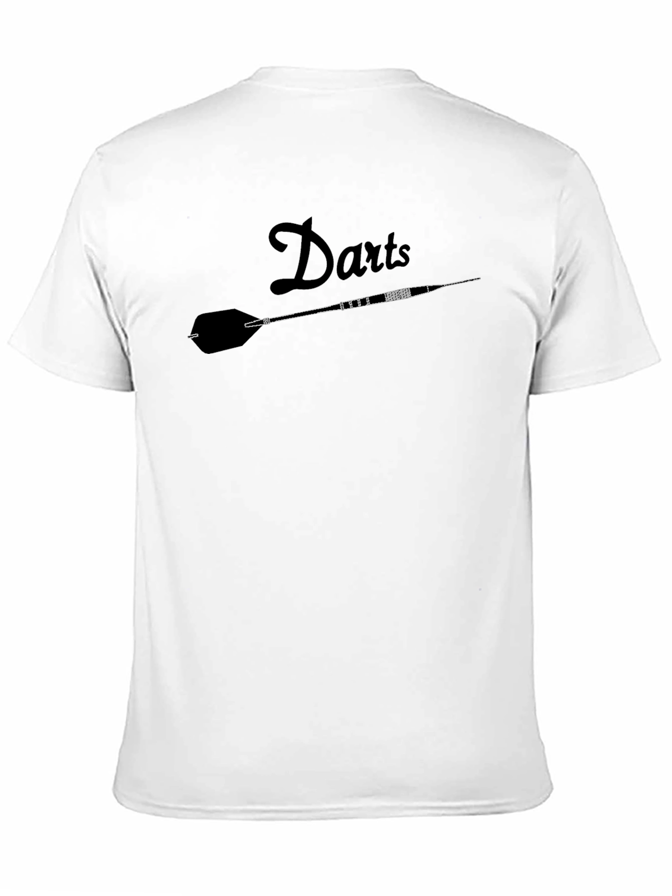 Darts Graphic T-Shirt - Casual Cotton Tee