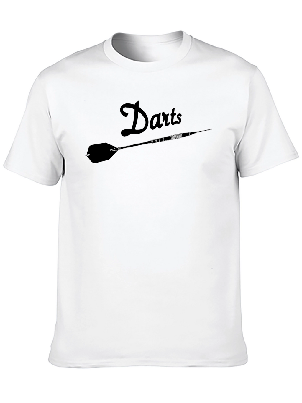 Darts Graphic T-Shirt - Casual Cotton Tee