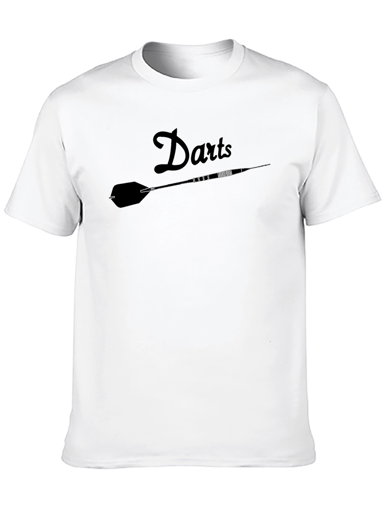 Darts Graphic T-Shirt - Casual Cotton Tee