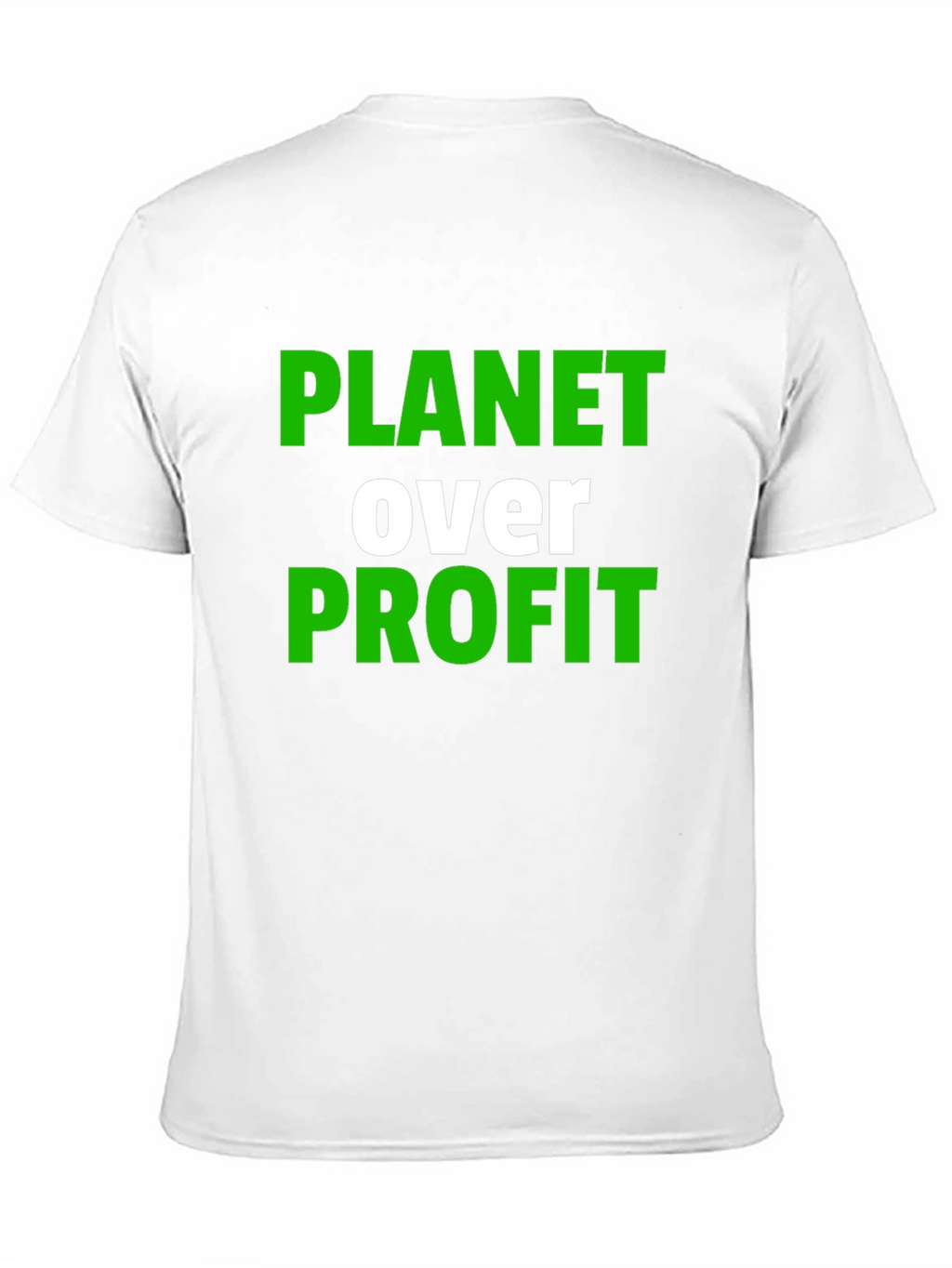Planet Over Profit Graphic Tee - Black