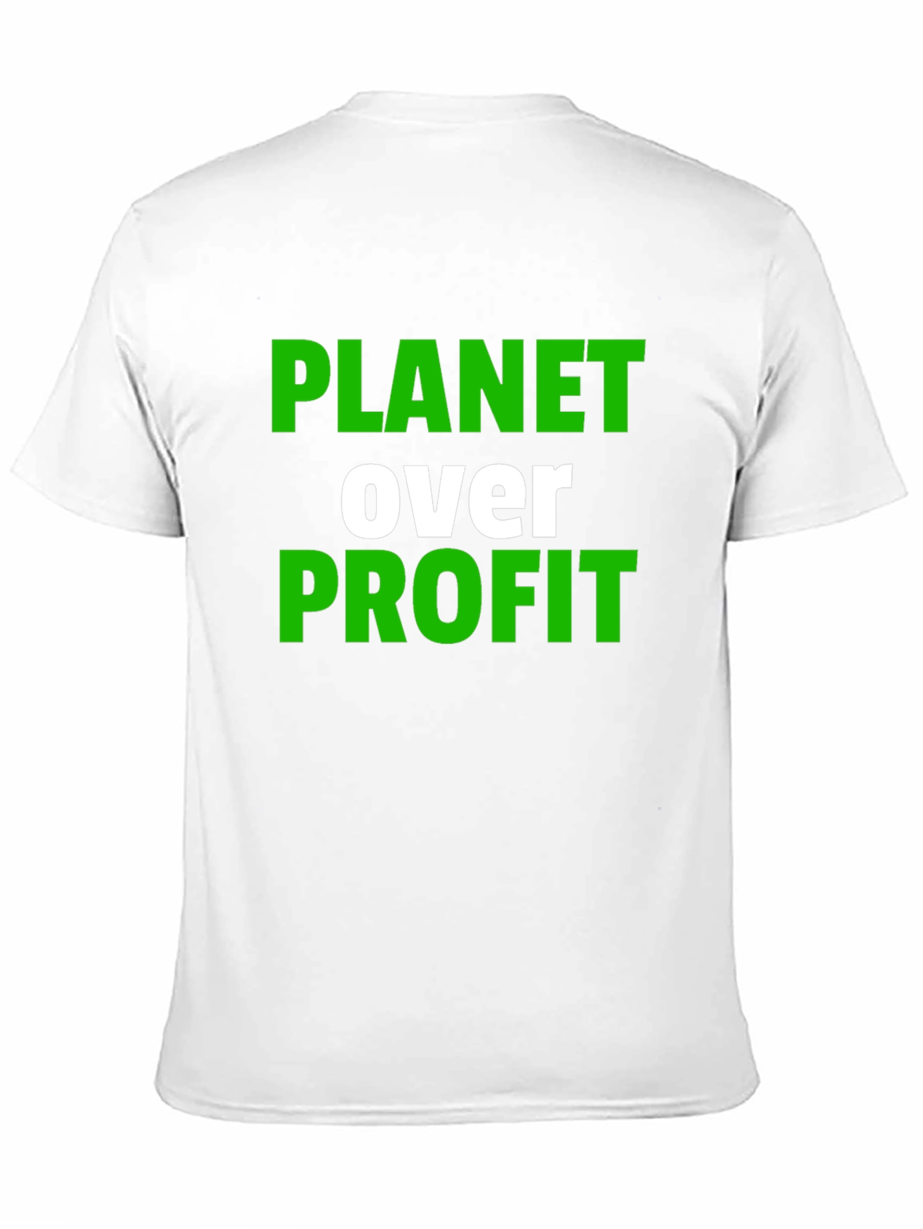 Planet Over Profit Graphic Tee - Black