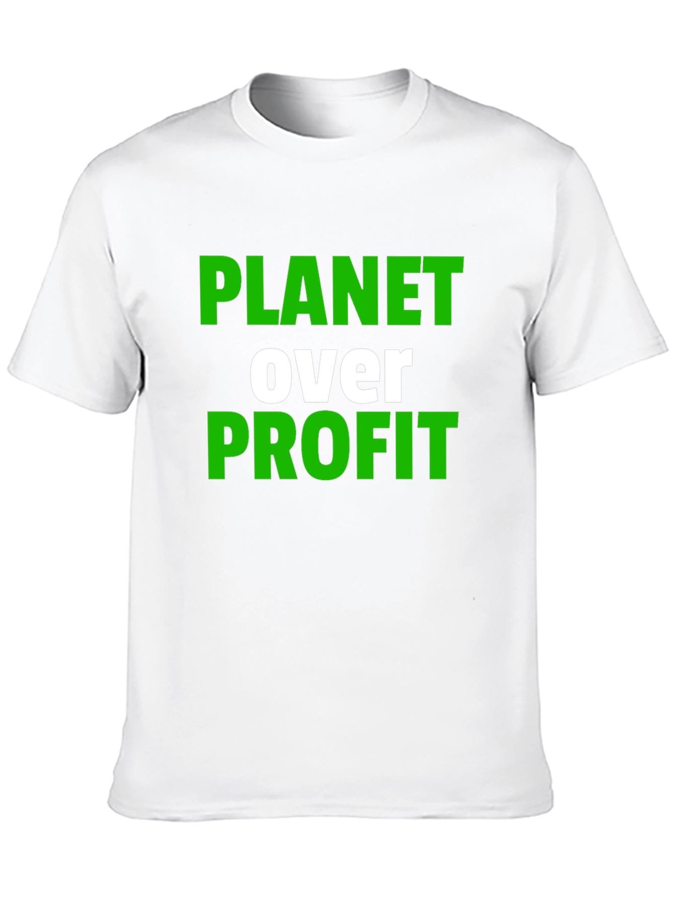 Planet Over Profit Graphic Tee - Black