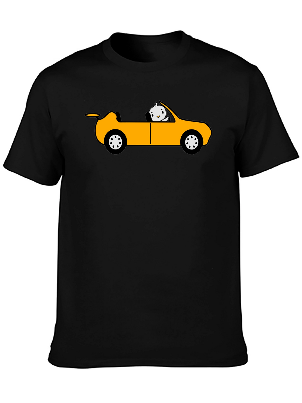 Cartoon Car T-Shirt - Unique Graphic Tee