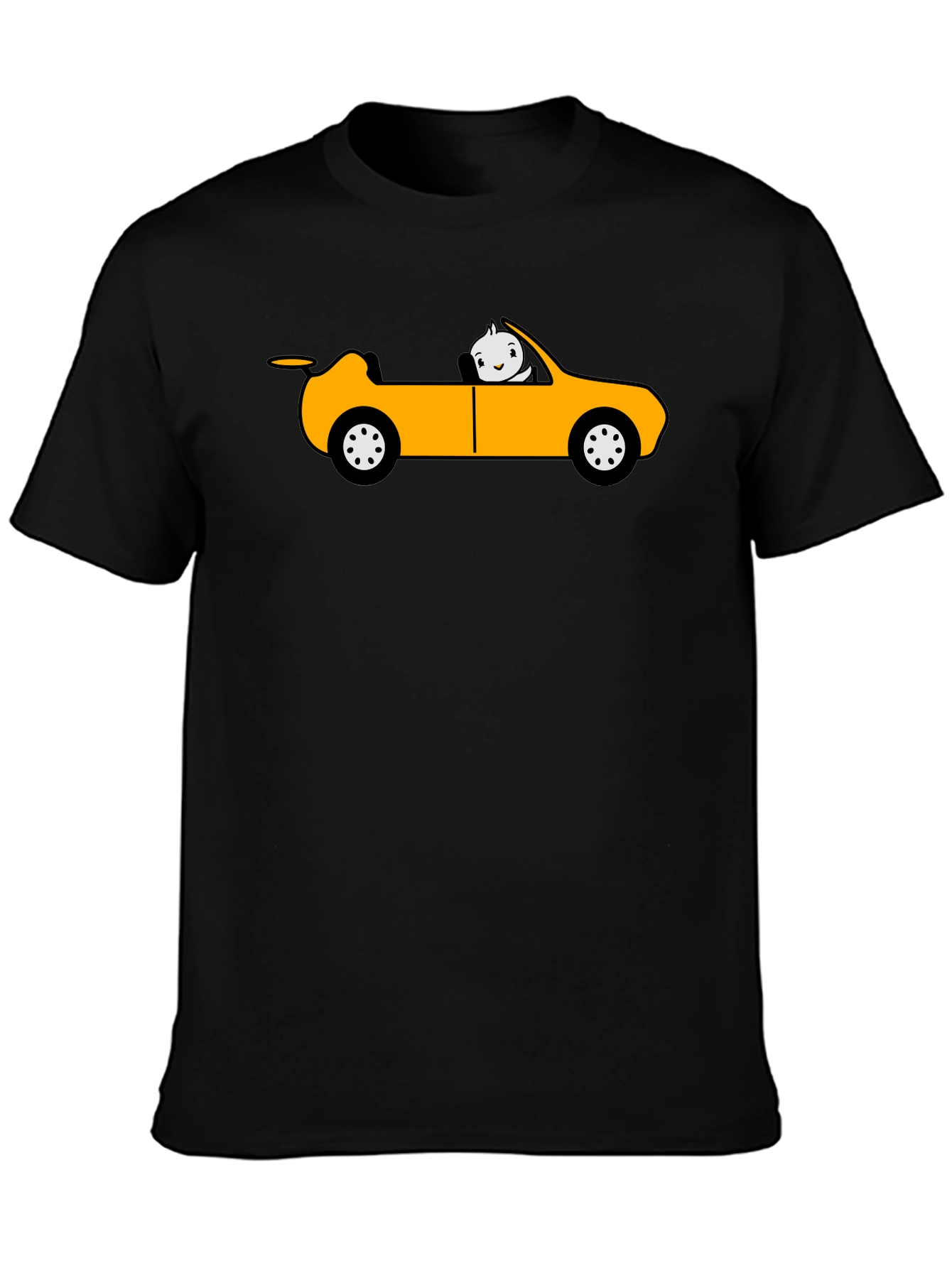 Cartoon Car T-Shirt - Unique Graphic Tee