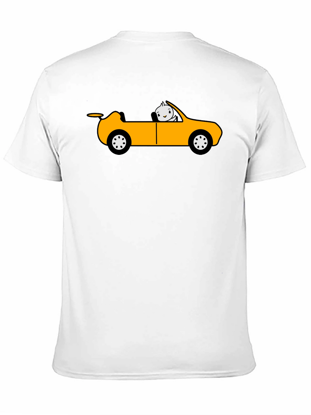 Cartoon Car T-Shirt - Unique Graphic Tee