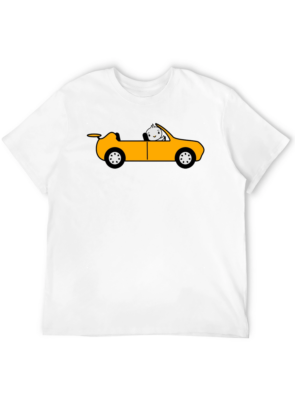Cartoon Car T-Shirt - Unique Graphic Tee