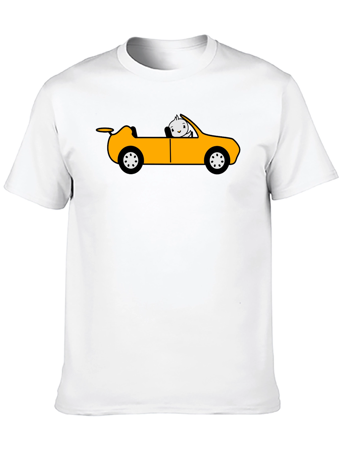 Cartoon Car T-Shirt - Unique Graphic Tee