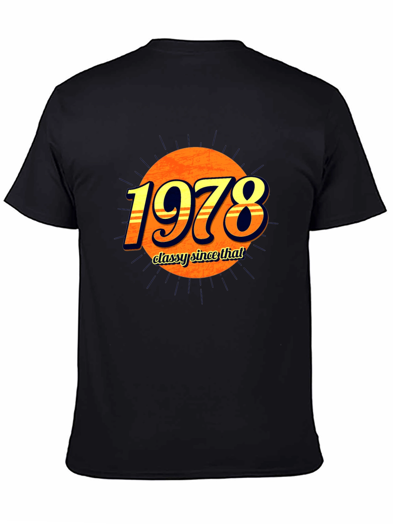 Classy Since 1978 Graphic Tee - Birthday Gift