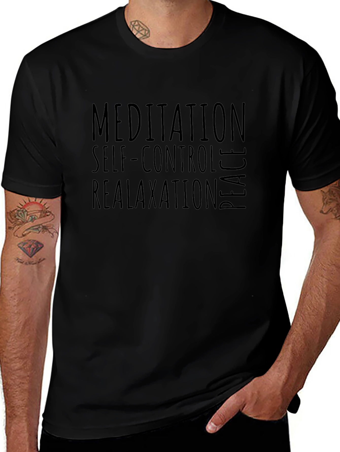 Mindfulness Tee - Meditation Peace Relaxation T-Shirt