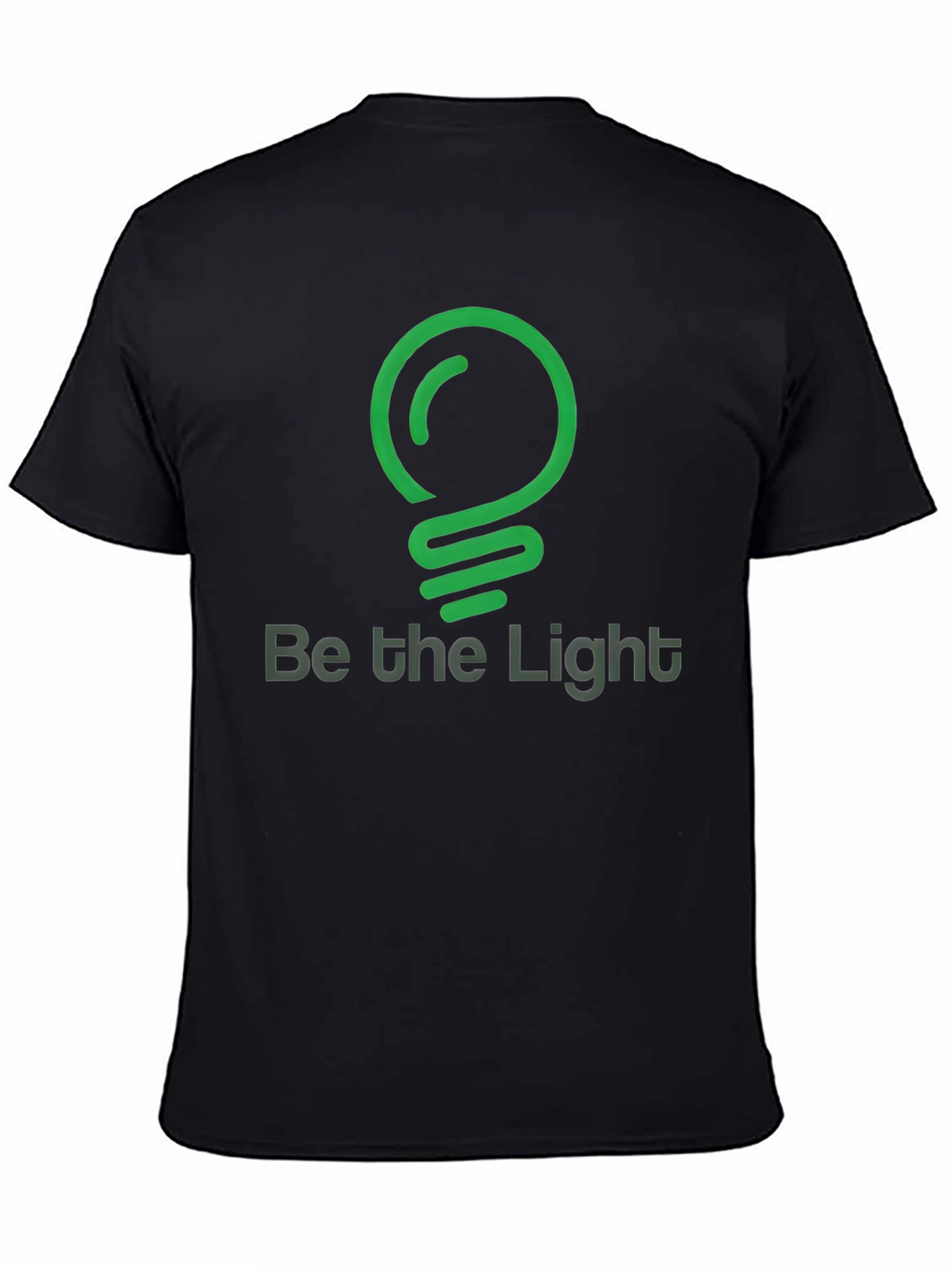 Be the Light Graphic T-Shirt - Black