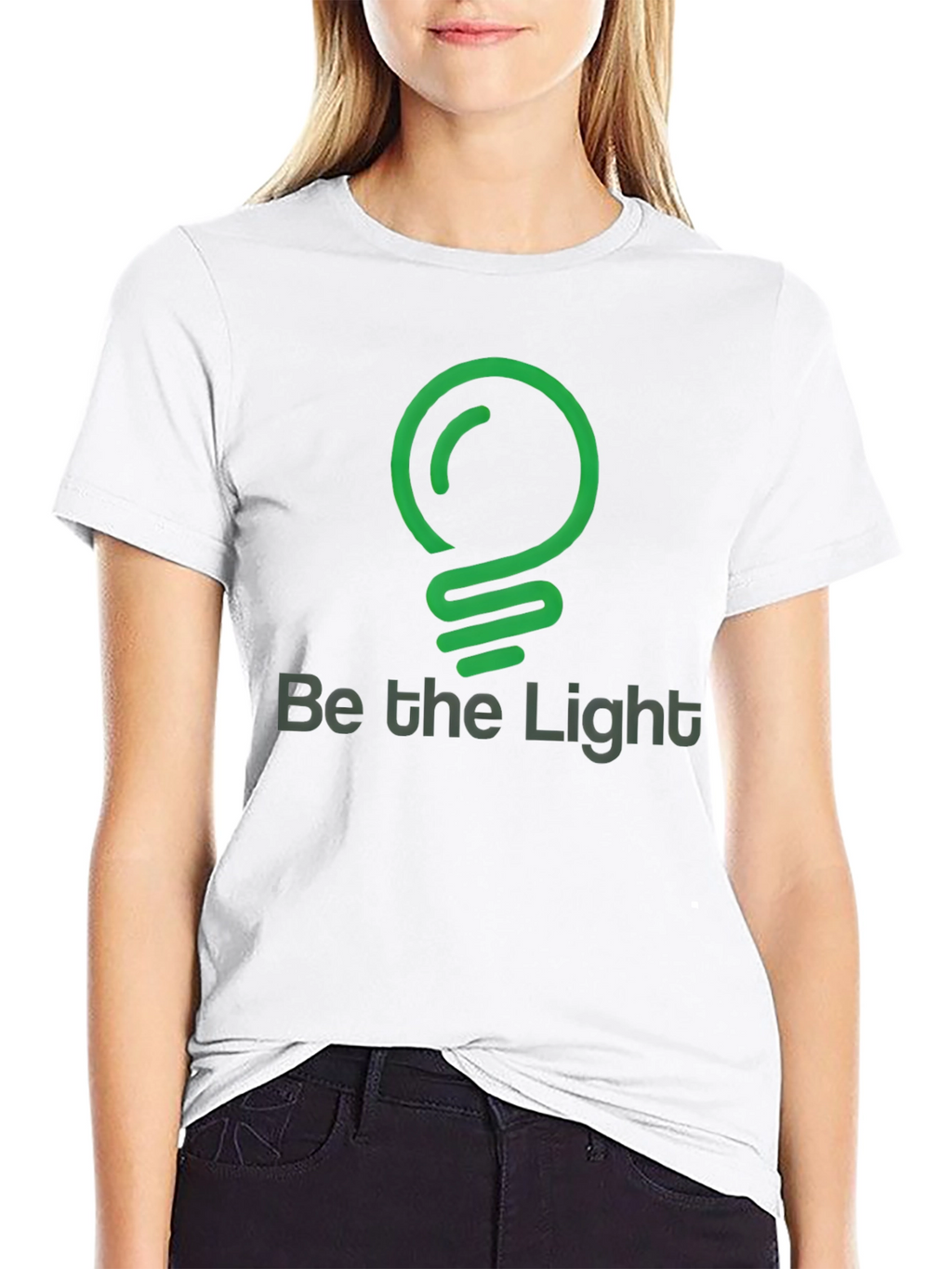 Be the Light Graphic T-Shirt - Black