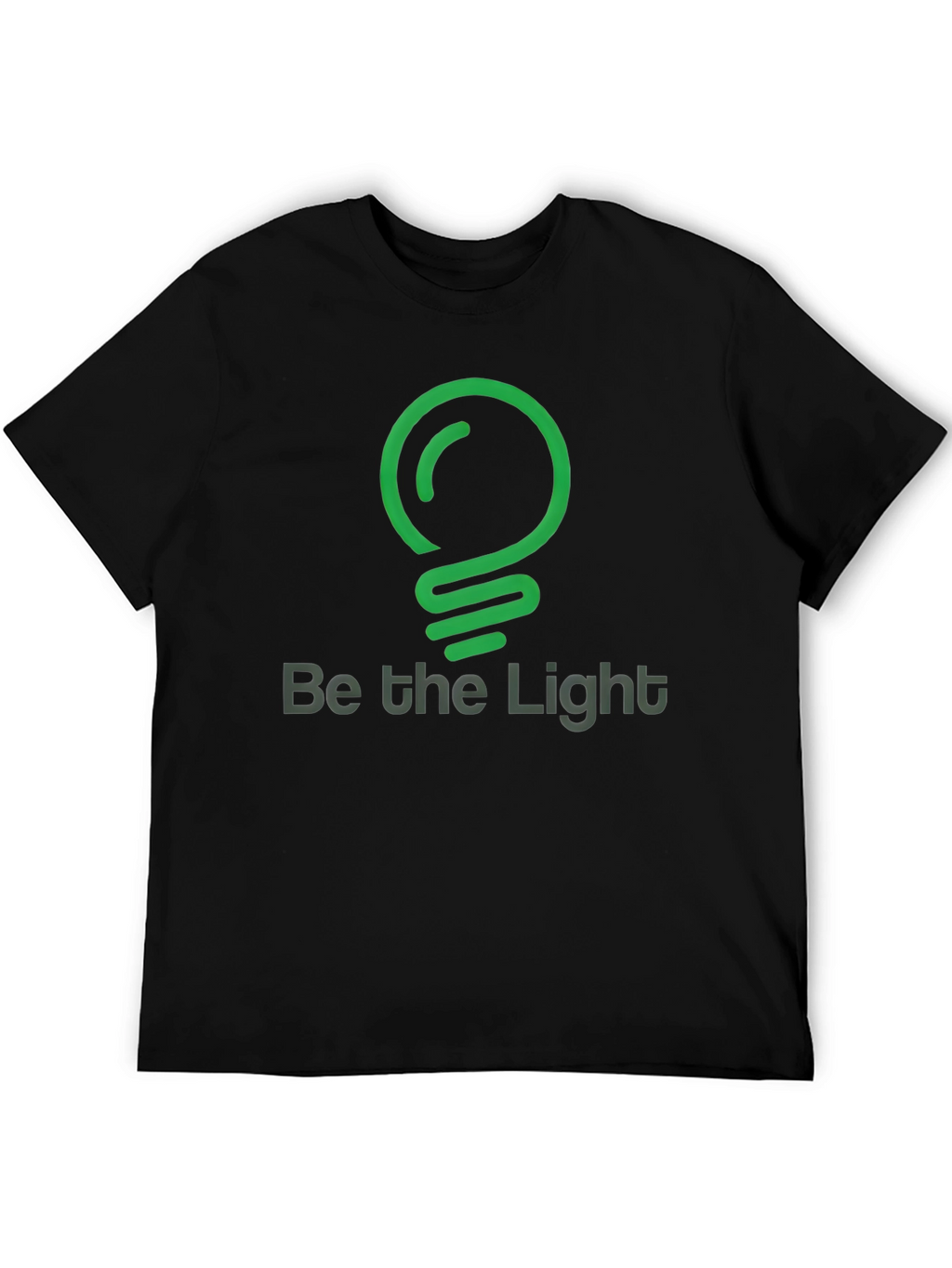 Be the Light Graphic T-Shirt - Black