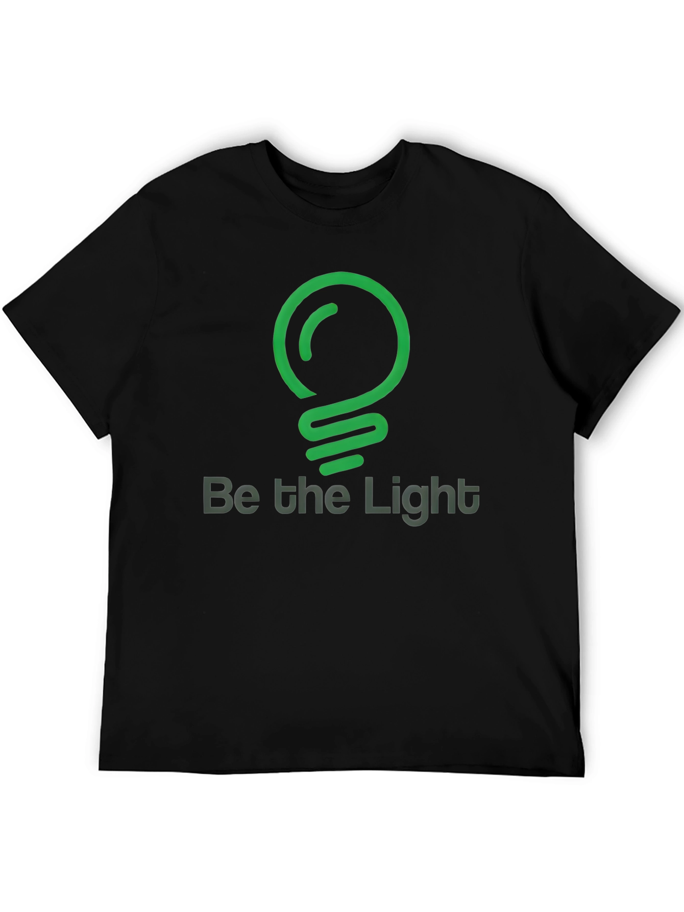 Be the Light Graphic T-Shirt - Black