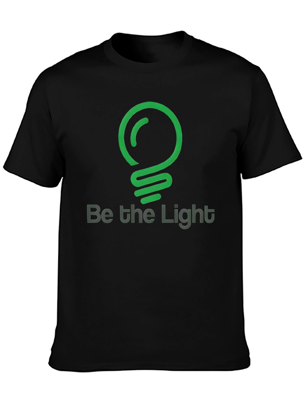 Be the Light Graphic T-Shirt - Black