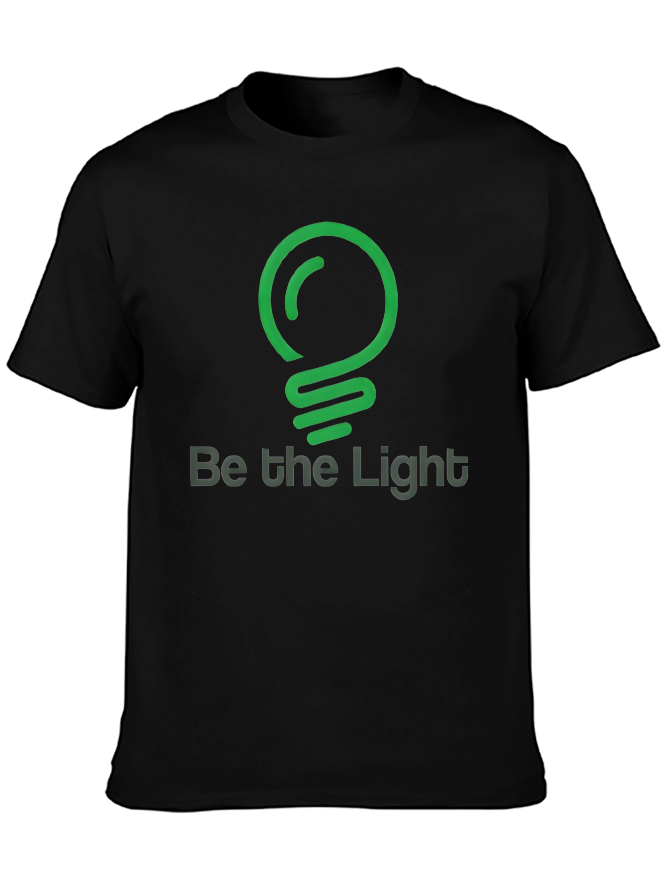 Be the Light Graphic T-Shirt - Black
