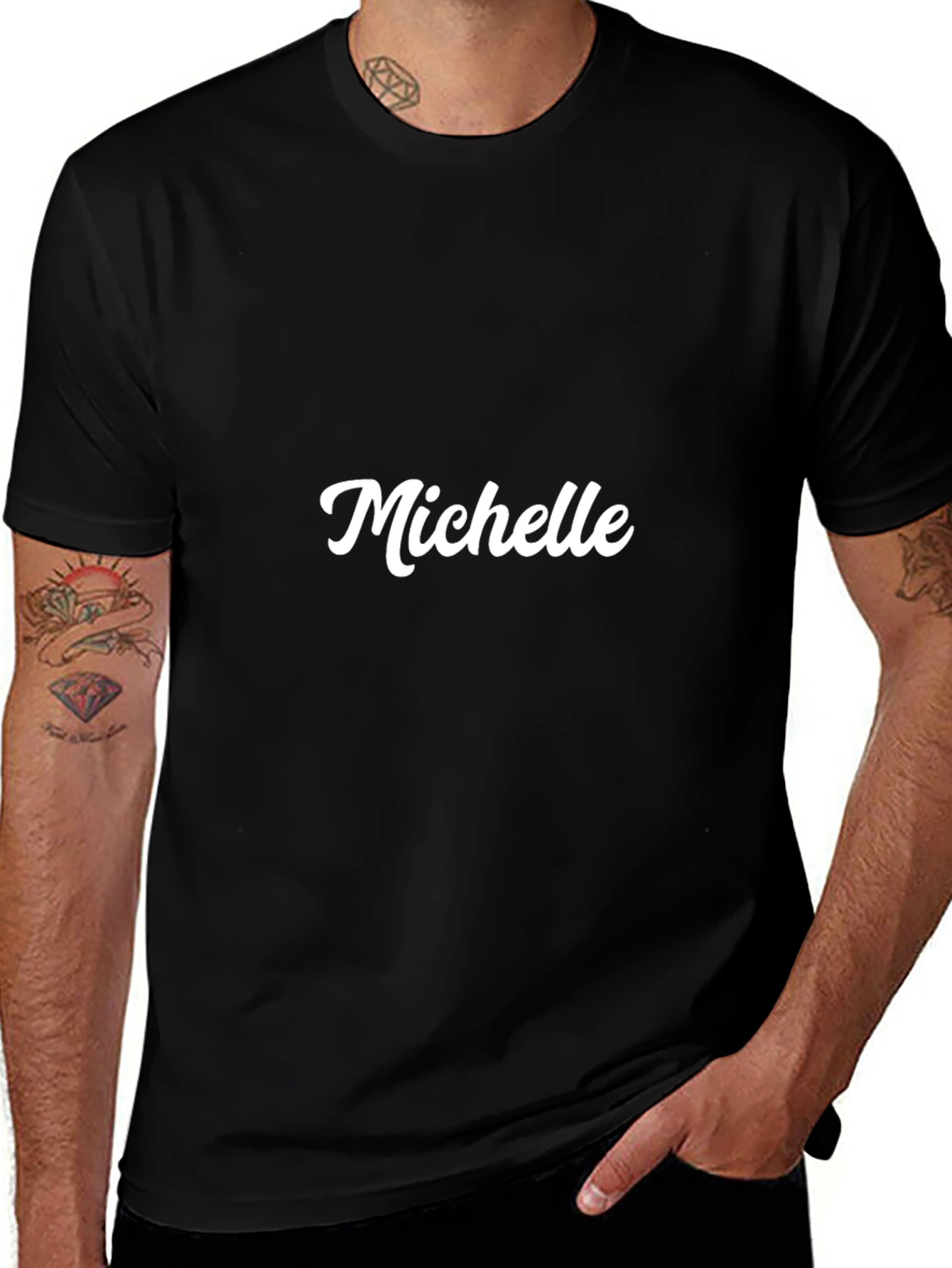 Personalized Name T-Shirt - Custom Michelle Tee