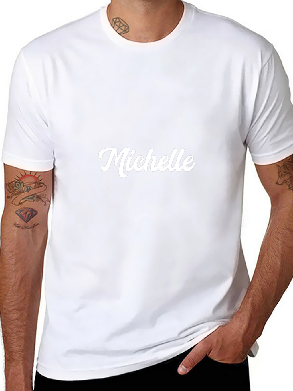 Personalized Name T-Shirt - Custom Michelle Tee