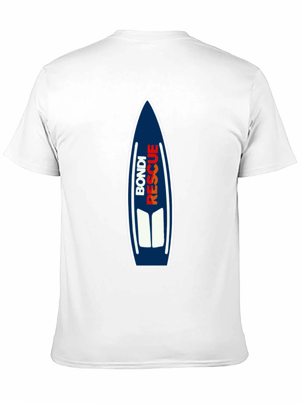 Bondi Rescue Graphic Tee - Surfboard Design
