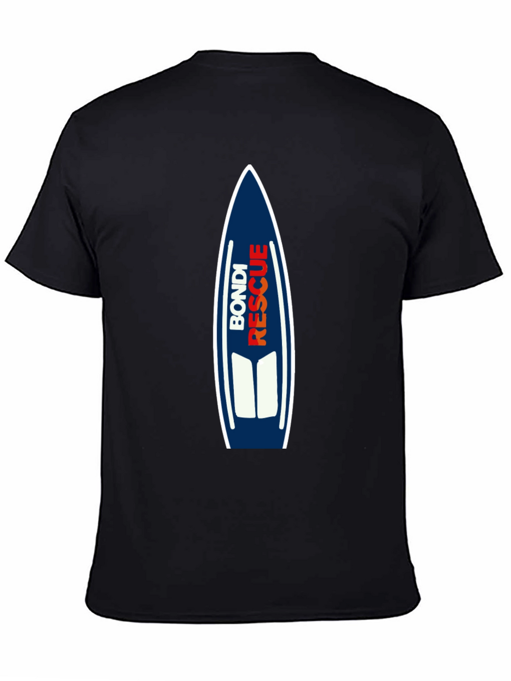 Bondi Rescue Graphic Tee - Surfboard Design