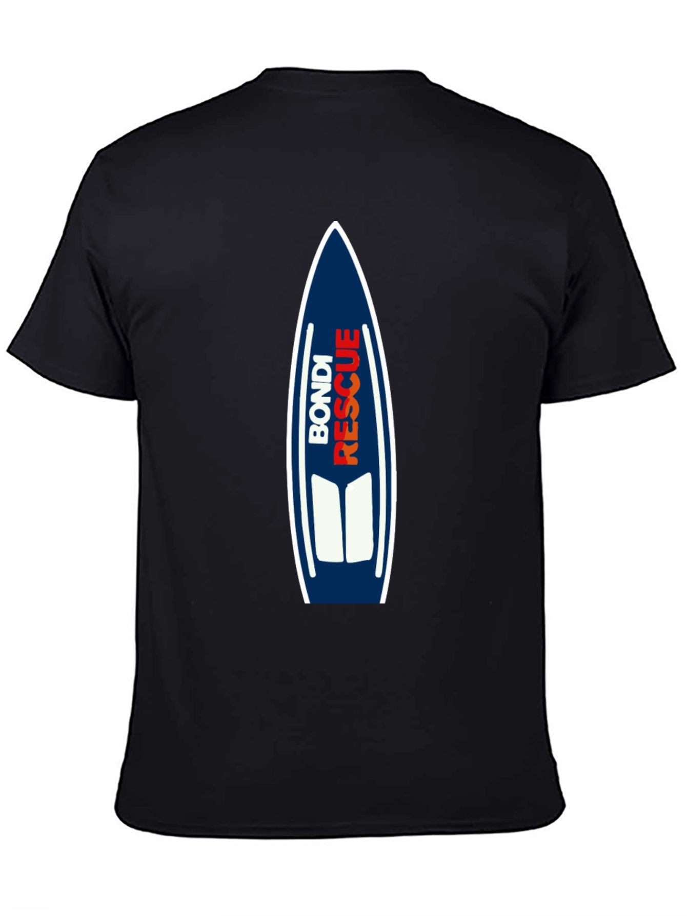 Bondi Rescue Graphic Tee - Surfboard Design