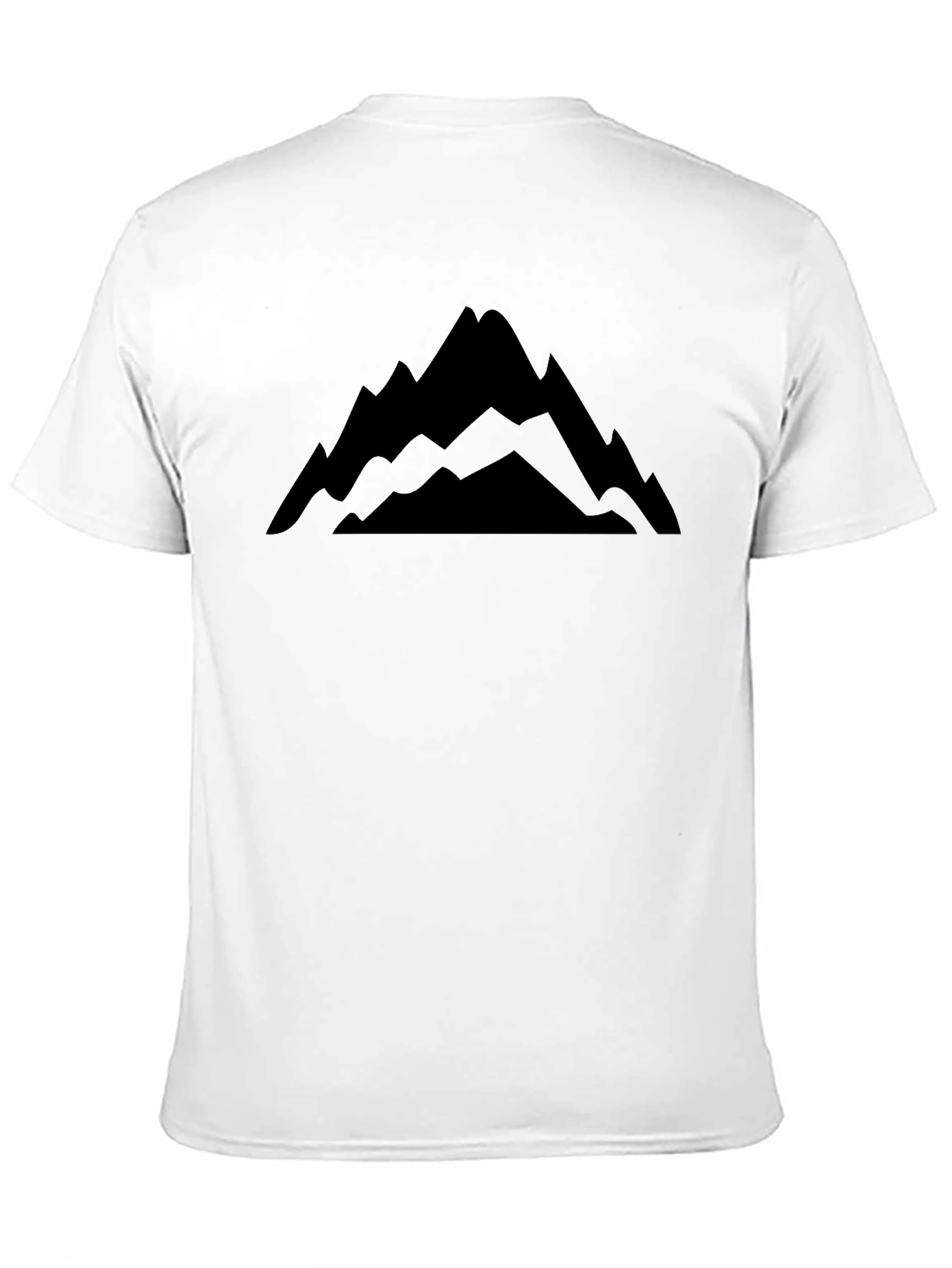 Mountain Graphic Black T-Shirt