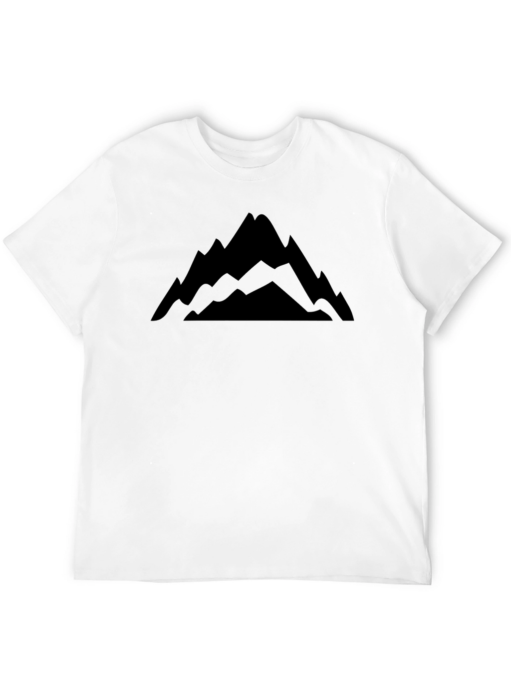 Mountain Graphic Black T-Shirt