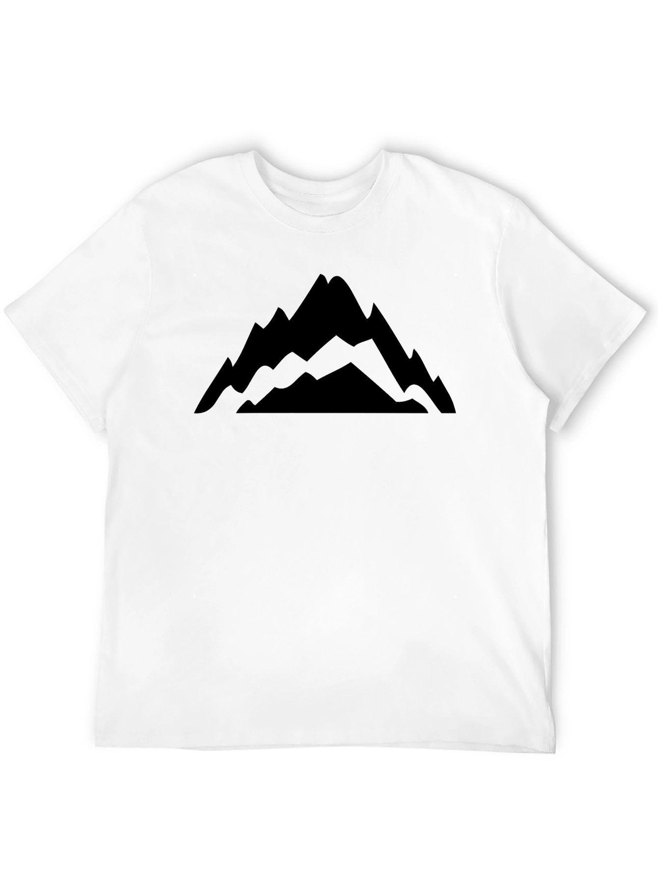 Mountain Graphic Black T-Shirt