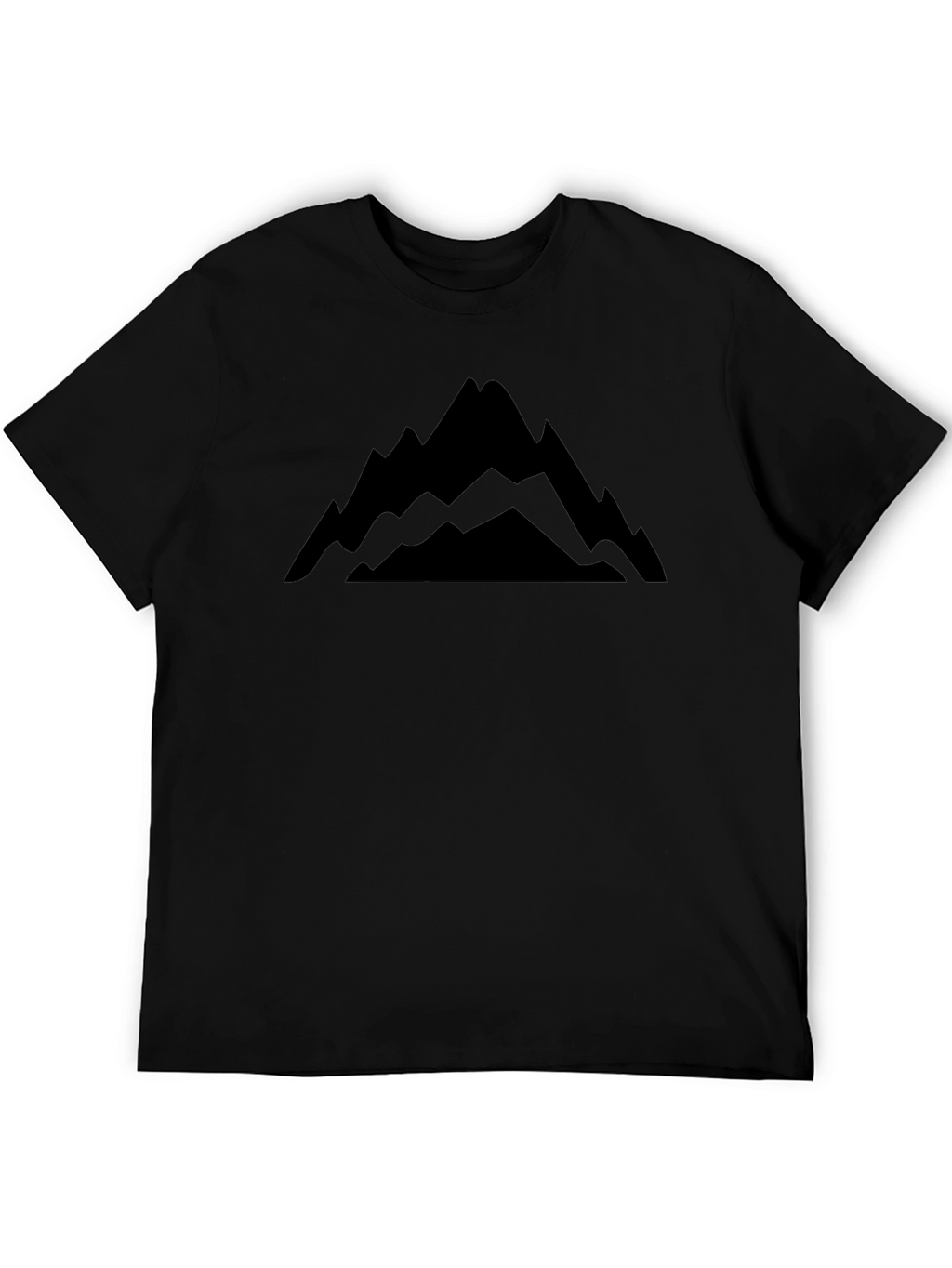 Mountain Graphic Black T-Shirt