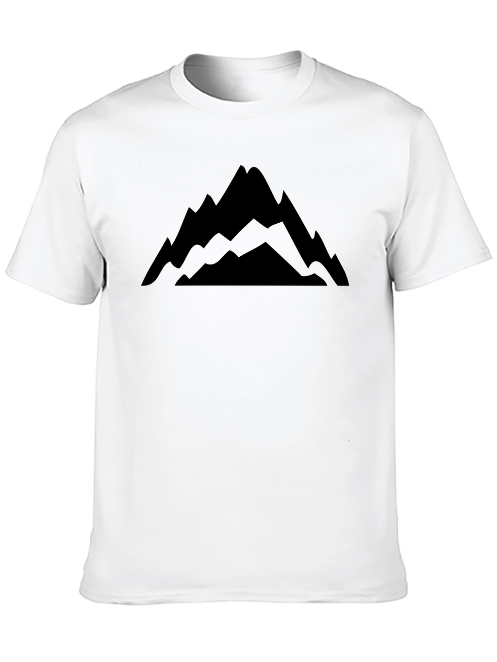 Mountain Graphic Black T-Shirt