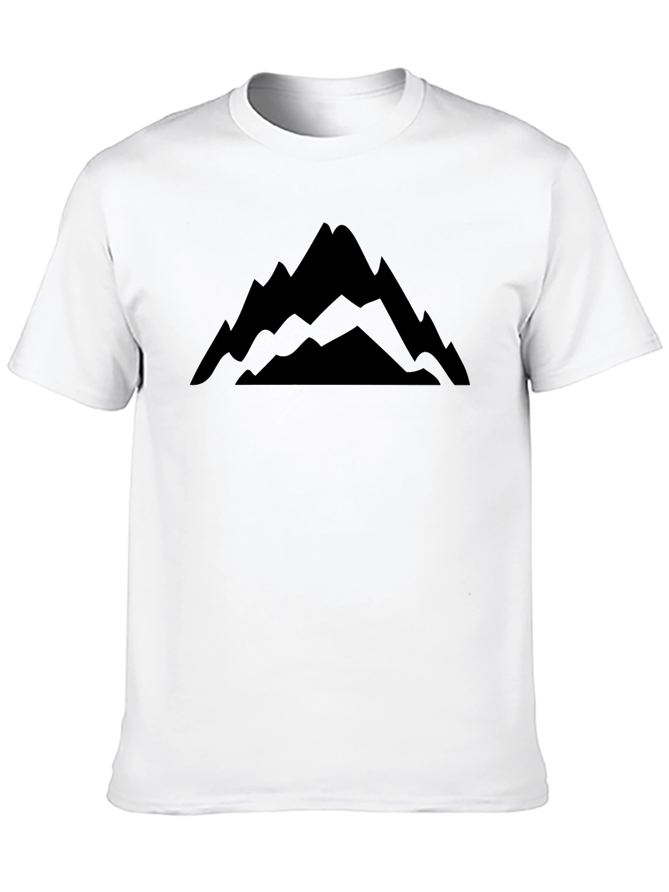 Mountain Graphic Black T-Shirt