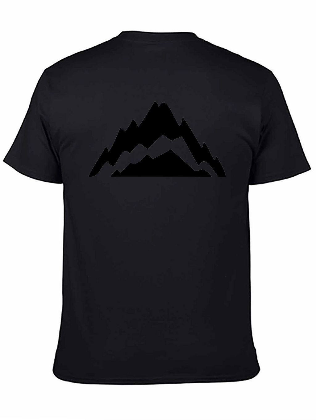 Mountain Graphic Black T-Shirt