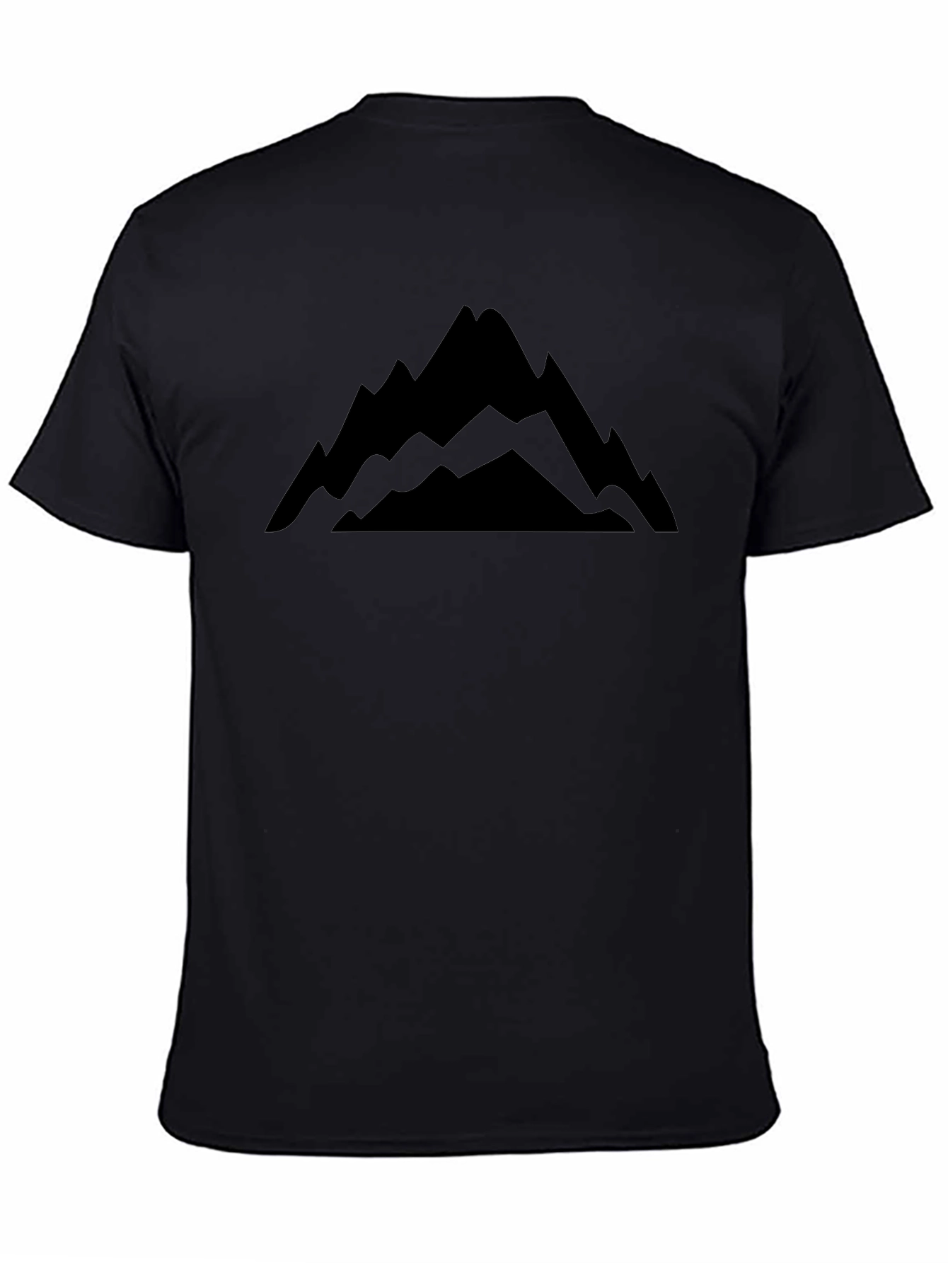 Mountain Graphic Black T-Shirt